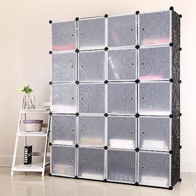 20 Cube Armoire De Chambre Avec Porte Meuble De Rangement Avec