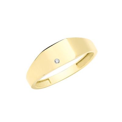 Bague chevalière homme Plaqué Or 18 carats - Taille 60 Disponible - Neuve