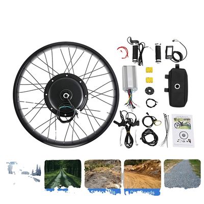 Kit Conversion Vélo Électrique 48V 750W - Moteur Moyeu Roue 20/24/26" - Neuf Garantie 2 Ans