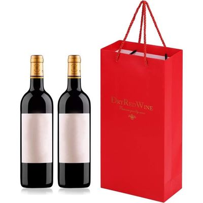 Sac sales cadeau vin