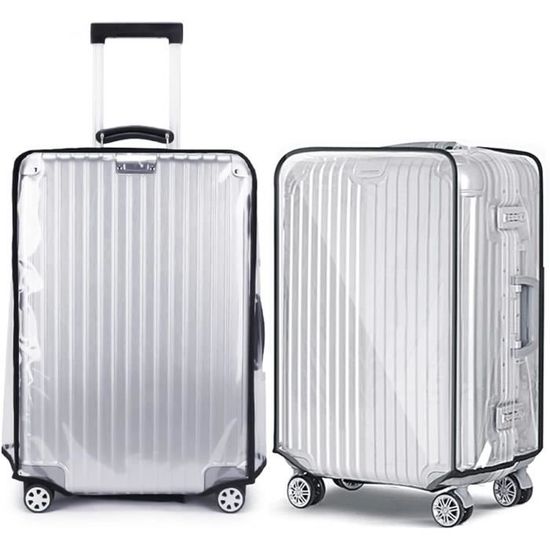 Housse Valise Protection Housse Valise Transparente 24 Pouces - PVC étanche - Protection Aéroport - Réutilisable Housse Protection Valise