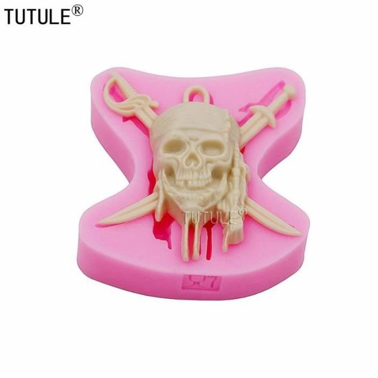 Moules Silicone Tête De Mort Halloween – 40 Cavités + Compte-gouttes | Pour Chocolat, Bonbons, Glaçage