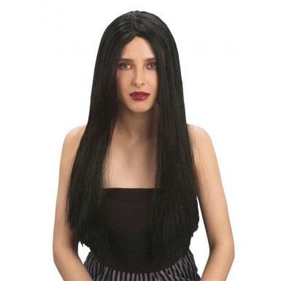 Perruque shop noir halloween