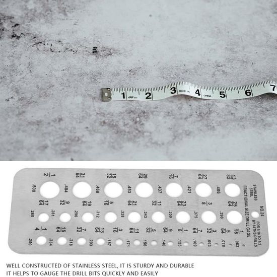 Acier 1mm-13mm Mèche De Forage Mesure Jauge - Forets Hélicoïdaux, PETIT