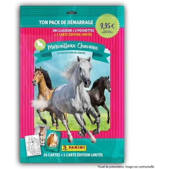 Pack de démarrage Panini - Merveilleux Chevaux - 1 classeur 2