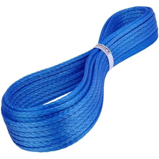 Corderie Lancelin Tresse Dyneema Pur tressage long ensimé - 2 mm DYNE02LE - Comptoir Nautique