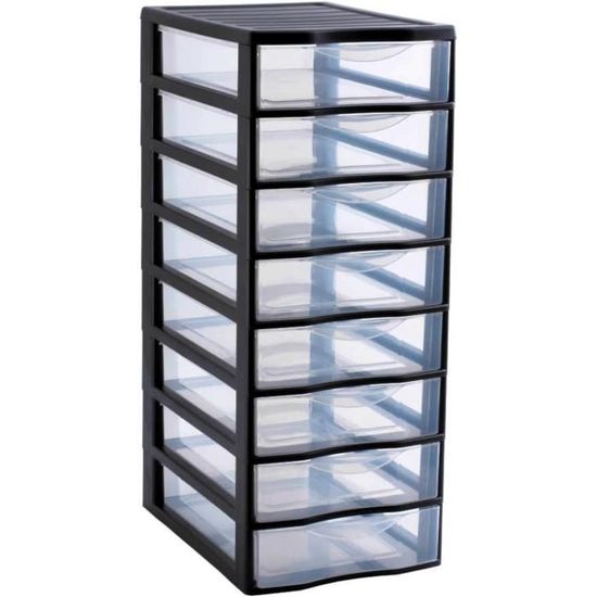 SUNDIS Orgamix Cassettiere Plastica 3 Cassetti A4 - Impilabili Per Ufficio E Casa - Foto 8