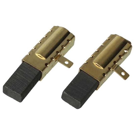 2 Balais De Charbon 7x11x16.5 Mm Pour Hitachi WR22SA - Compatible Référence 999-043 - Marque Vhbw - 5