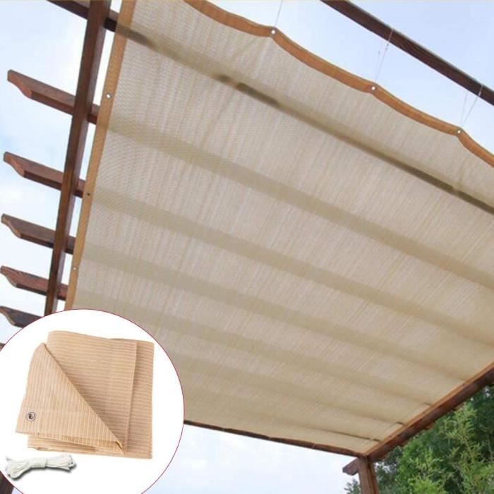 Filet D'Ombrage 95% UV - Protection Solaire Pour Serre, Jardin, Pergola Et Terrasse