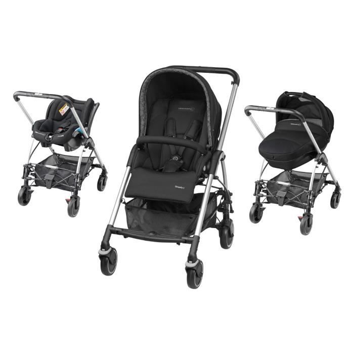BEBE CONFORT Poussette Combin e Trio Streety Next Digital Black