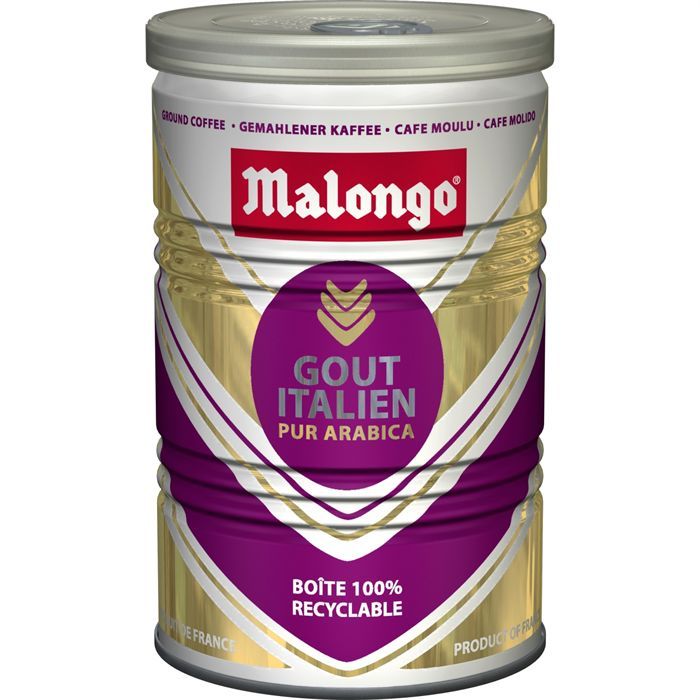 MALONGO Café moulu Goût italien - 250 g