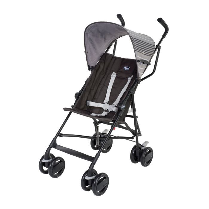 CHICCO Poussette Canne Snappy Coal Cdiscount Puericulture Eveil bebe