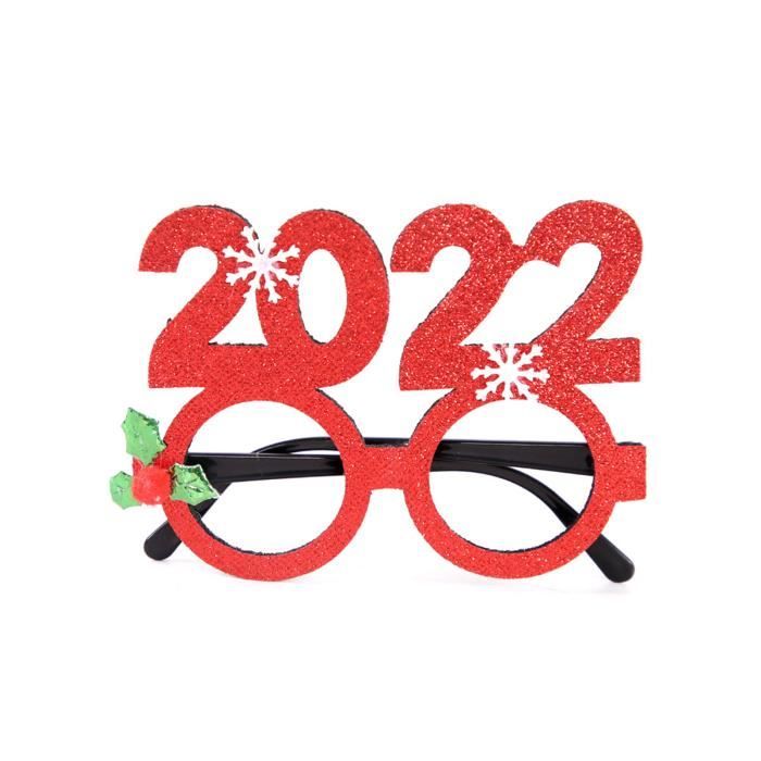 Lunettes Pour Photobooth Thème Noel Accessoires Deguisement - Accessoire De Déguisement - Achat & Prix