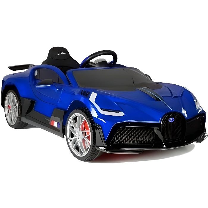 BUGATTI DIVO 12v voiture à batterie pour enfants Bleu - Voiture électrique pour enfant avec batterie 12v et télécommande