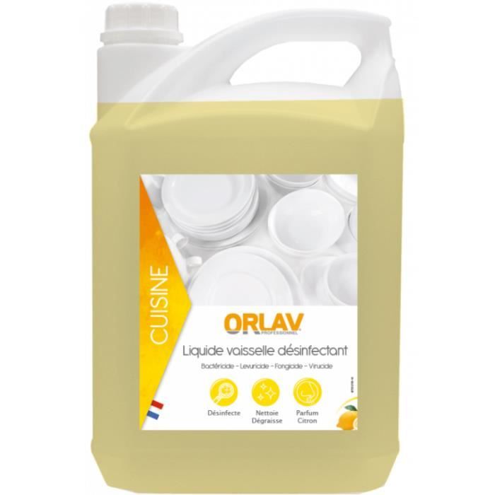 Liquide Vaisselle Désinfectant 5kg-ORLAV