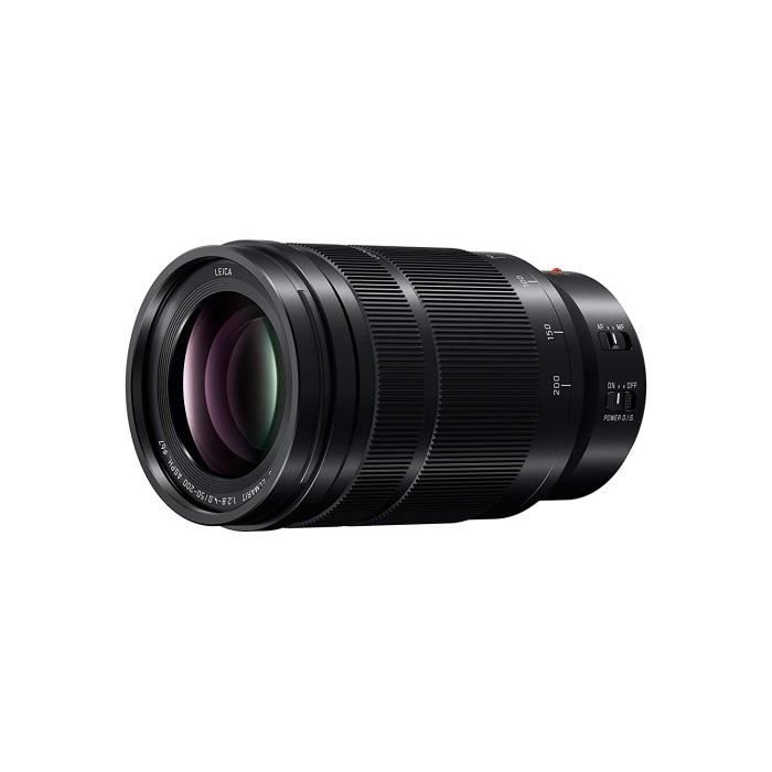 Panasonic H – es50200e Leica DG Vario – elmarit 50–200 mm-F2.8–4.0 Téléobjectif zoom Lens Noir - Version française