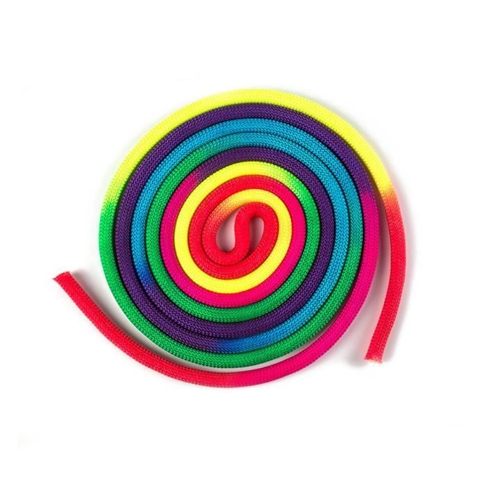 Compétition Yoga intérieur extérieur formation arc-en-ciel couleur Polyester exercice Fitness artistique g - HSJSTSA07211