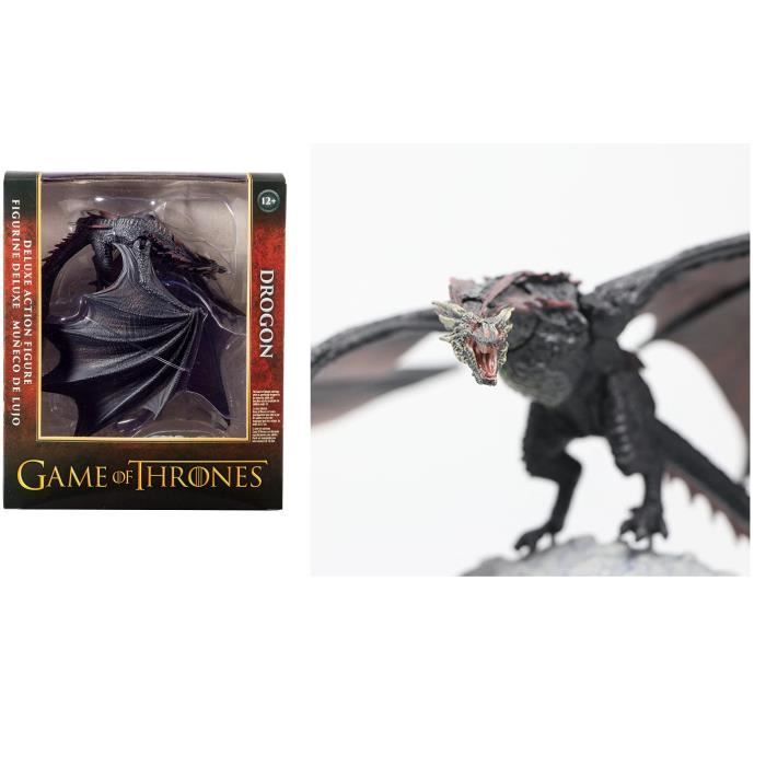 Figurine dragon Viserion Drogon Game of Thrones série collection Daenerys modèle AVEC BOITE