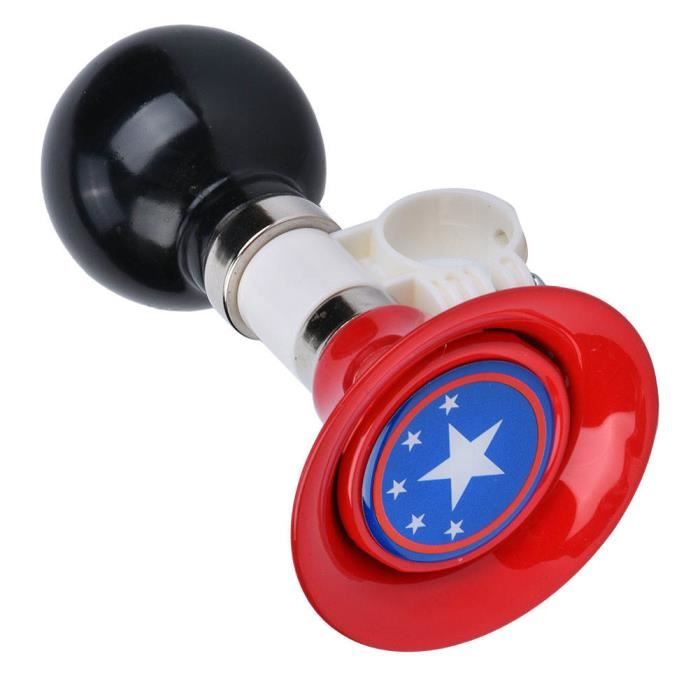 Fydun Cloche de vélo pour enfants Cloche d'avertissement de klaxon de vélo pour enfants en caoutchouc métallique pour enfants