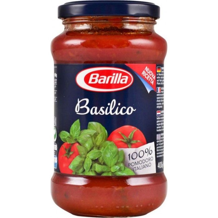 BARILLA FRANCE Sauce au basilic - 400 g
