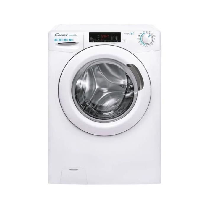 CANDY Lave-linge Frontal 10kg 1200 Trs/min Cuve Réhaussé Connectivité Wifi et Bluetooth 54 Blanc