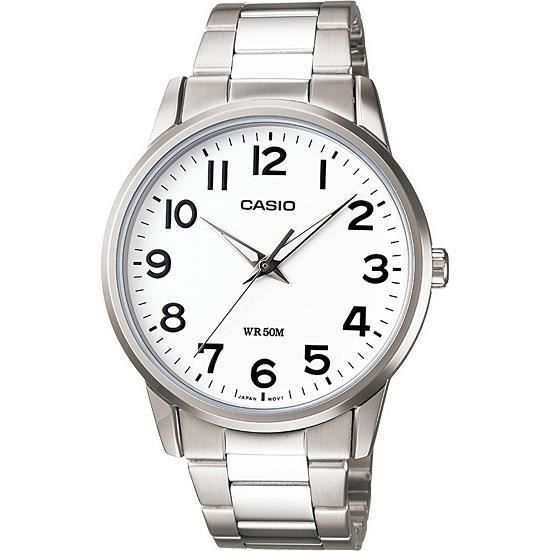 Montre Homme Casio Collection MTP-1303D-7BVEF Cadran analogique chiffres noirs