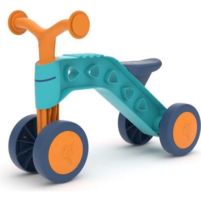 CHILLAFISH Porteur 4 roues ITSIBITSI Bleu/Orange: Pour les enfants de 1 à 3 ans, très léger et facile à transporter