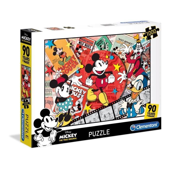 Clementoni 39472, Dessins animés, Enfants et adultes, Mickey Mouse, Mickey Mouse, Garçon-Fille, Multicolore
