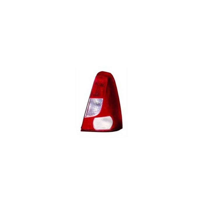 Feu arrière droit pour DACIA LOGAN I phase 1, 2005-2008, (rouge/blanc), Neuf.