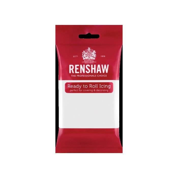 250g pâte à sucre extra renshaw blanche