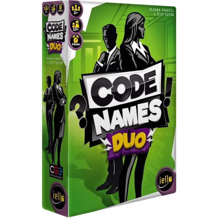 Codenames Duo - Jeu de société coopératif - IELLO