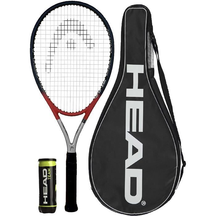 Raquette De Tenni Ti S2 Tennis Titane Housse 3 Balles Slazenger Wimbledon – (Grip L1