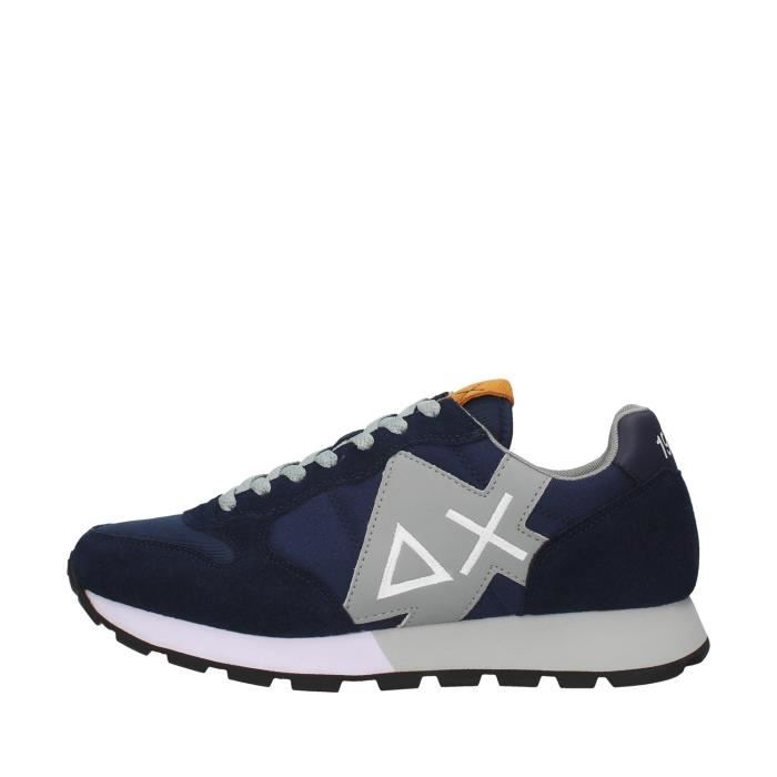 Sun68 Z40109 chaussures de tennis faible homme BLEU MARIN