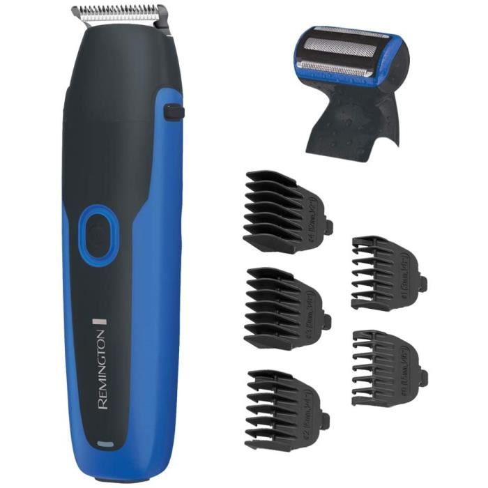 Tondeuse Corps homme Etanche avec Lames Haute Qualité bleu noir