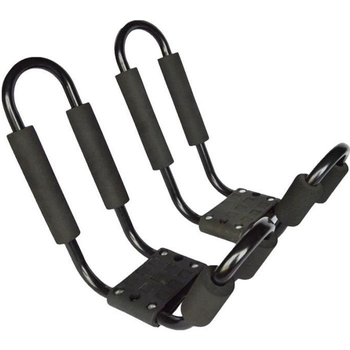 Porte kayak T rack eco Rockside sur galerie de voiture