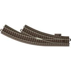 Rail aiguillage enroulé droite R1 H0 Trix 62672
