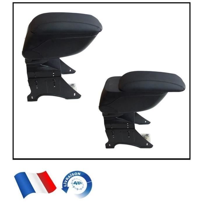 Universel Console Accoudoir Noir Pour CITROEN PICASSO C2