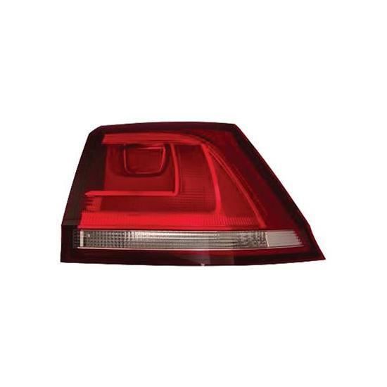 Feu arrière extérieur droit VOLKSWAGEN GOLF VII ph. 1 2012-2016, rouge/blanc, Variant SW.