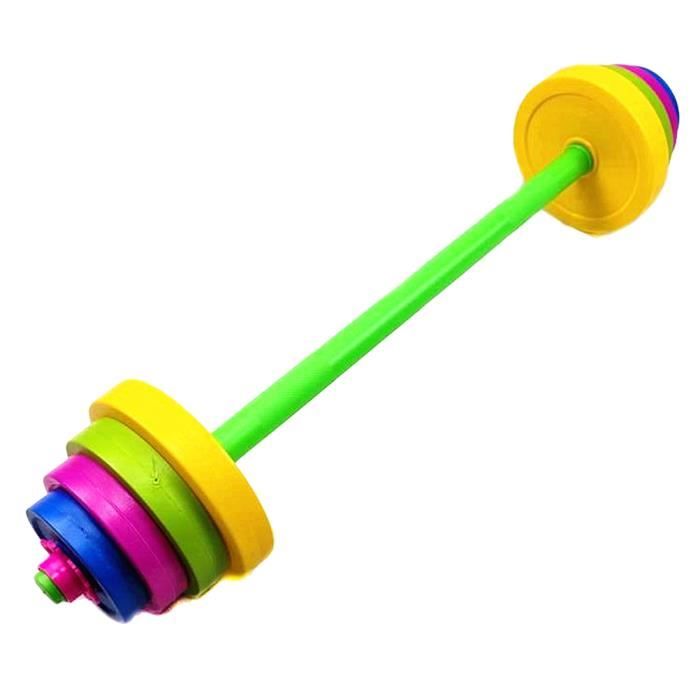 1 Set Enfants Barbell Prime Bodybuilding Pratique Haltère Durable pour Sport Fitness AUTRES LIVRES