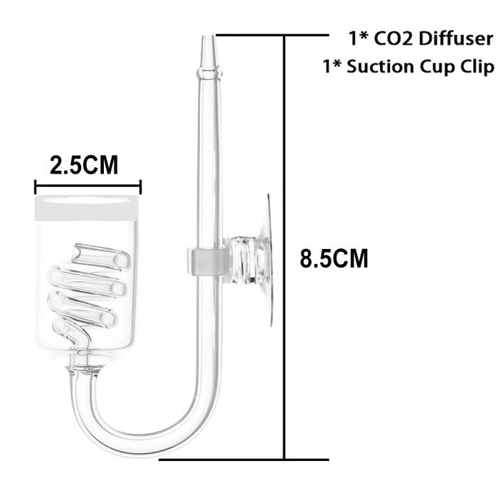 Générateur De CO2 Pour Aquarium En Acier Inoxydable 1L Ou 2L - Kit Complet Avec électrovanne Et Compteur De Bulles - Système DIY économique - 2