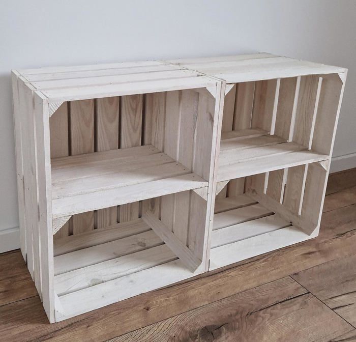 Etageres Caisses En Bois