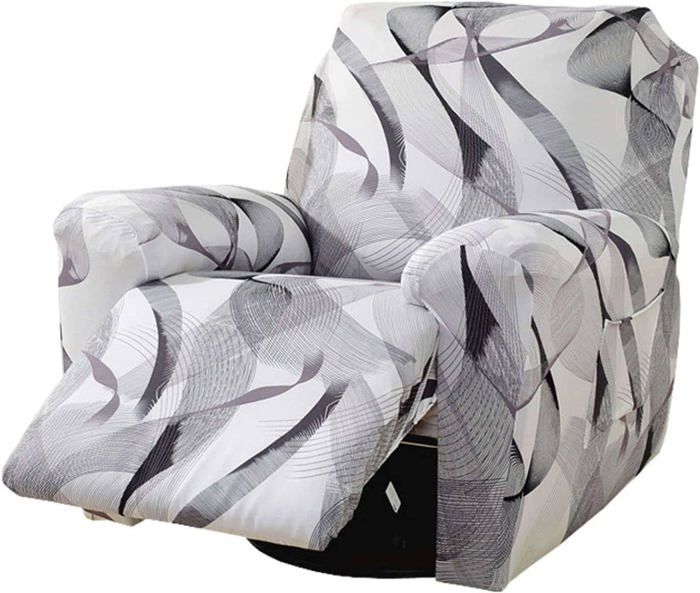 Fouvin Lot De 4 Housses Extensibles Avec Poches, Couleur Unie