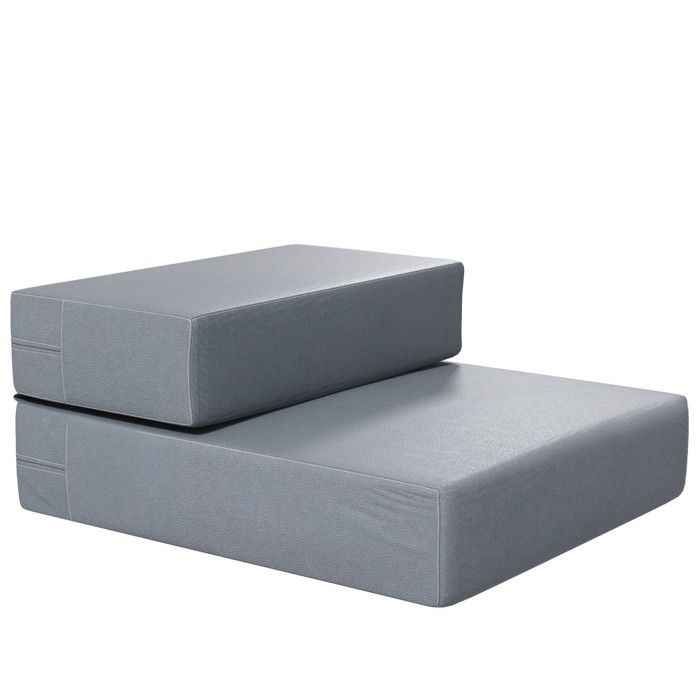 Meilleurs prix pour Pont - Escalier Pliable 2 Marches Pour Chien&chat Tapis Inclus Gris 45x39x20cm - Accès Facile Au Canapé&lit