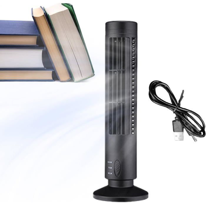 ®RisingFF Ventilateur tour USB puissant pour bureau maison et lieu de travail - Risingff