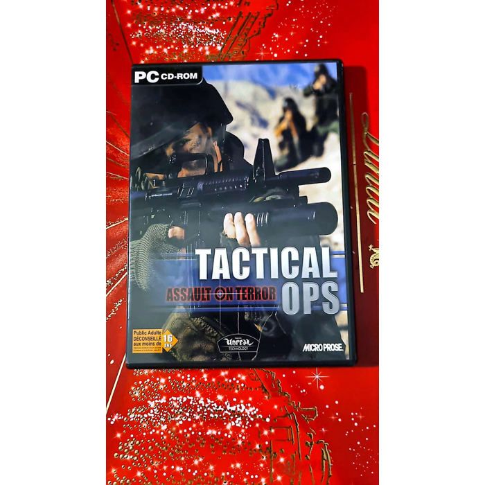 Microprose Tactical Ops: Assault On Terror – Jeu PC Cd-Rom – Fps / Anti-Terrorisme – Version Française