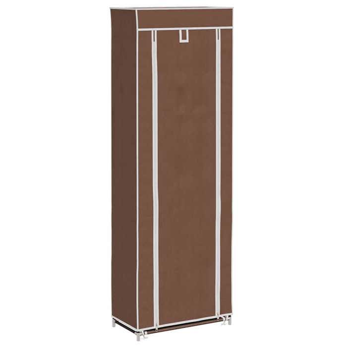 Promotion FévrPorte-chaussures - Black Month - Étagère De Rangement - pour couloir - étagères 162x57x29 cm Brun FR35700959
