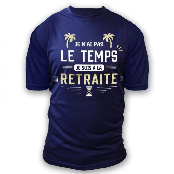 T-SHIRT À DÉDICACER RETRAITE HOMME XL XL Blanc T-SHIRT À DÉDICACER RETRAITE HOMME XL XL Blanc