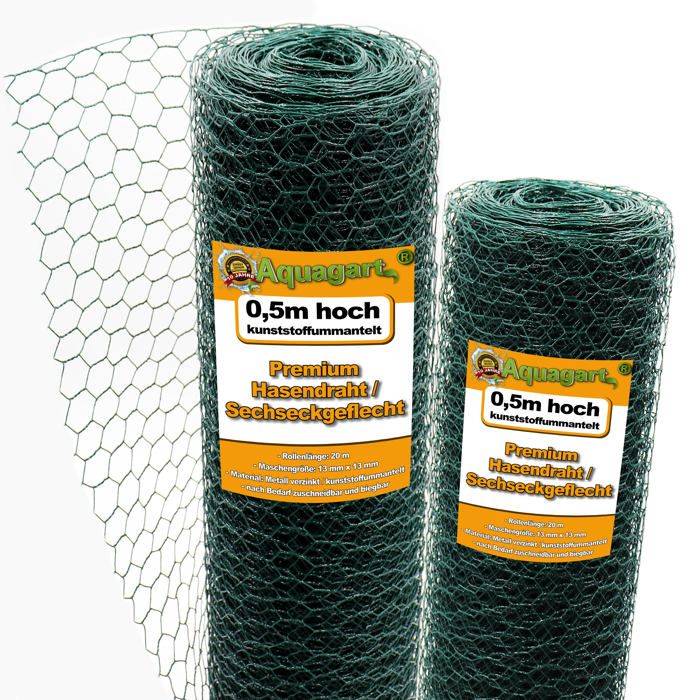 20 m grillage à maille hexagonale grillage de clôture pour lièvres vert 50 cm 20 m grillage à maille hexagonale grillage de clôture pour lièvres vert 50 cm