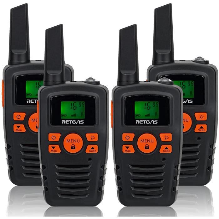 De hecho Agacharse Justicia RA635 Talkie Walkie, sans Licence Professionnel Talkie-Walkie Enfants  Adultes,PMR446,16 Canaux, Torche, VOX,Longue Portée Talk[63] - Cdiscount  Téléphonie