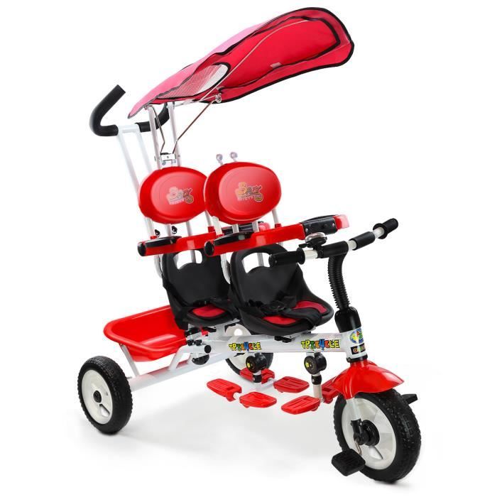 Tricycle pour jumeaux